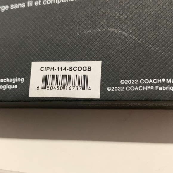 NWT Coach Ombré Blue Protective IPhone 14&13 case - Picture 2 of 4